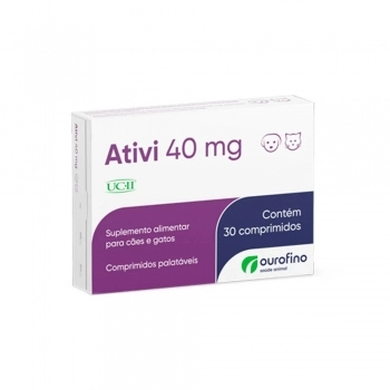 Suplemento Ativi Cart 40mg - Ouro Fino