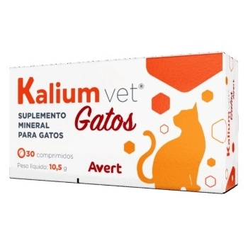 Suplemento Kalium Vet Gatos 200mg 30 comprimidos