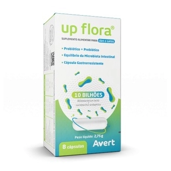 Suplemento Up Flora cápsulas 8