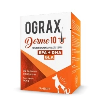 Suplemento Ograx Derme 10 cápsulas 30 unidades