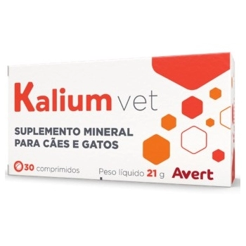 Suplemento Kalium Vet comprimidos 30 unidades