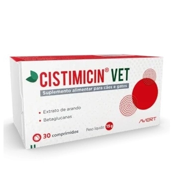 Suplemento Cistimicin Vet comprimidos 30 unidades