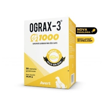 Suplemento Ograx-3 1000mg