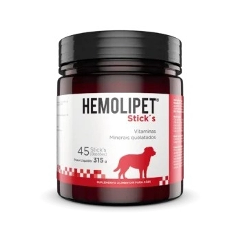 Suplemento Hemolipet Sticks 315g 45 unidades