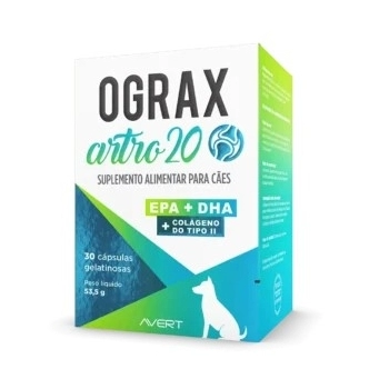 Suplemento Ograx Artro 20 cápsulas 30 unidades
