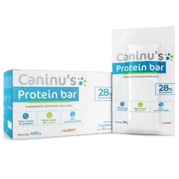 Suplemento Caninus Protein Bar 5 unidades