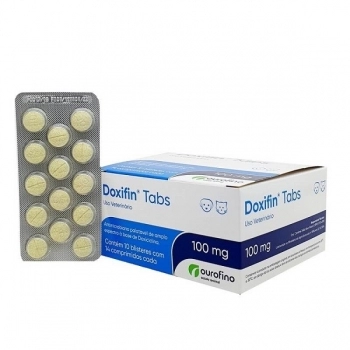Antimicrobiano Doxifin Cartela 100mg - Ourofino