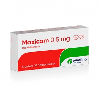 Anti-inflamatório Maxicam 0,5mg - Ourofino